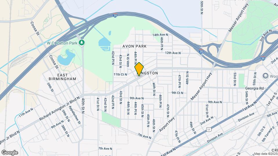 4405 10th Ave N Map and Location Details