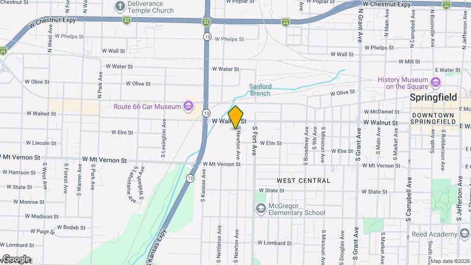 427 S Newton Ave Map and Location Details