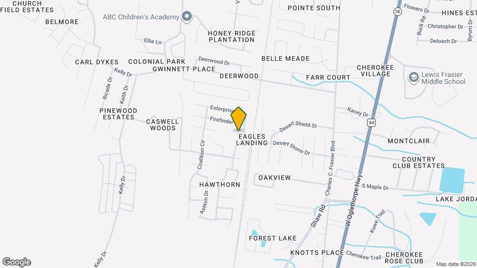 1424 Abrahms Alley Map and Location Details