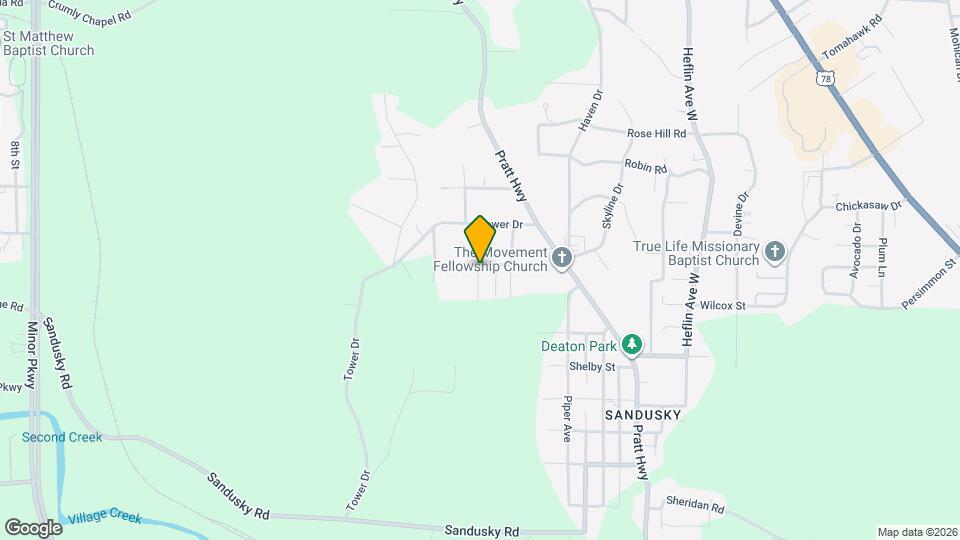 640 Blanton Ln Map and Location Details