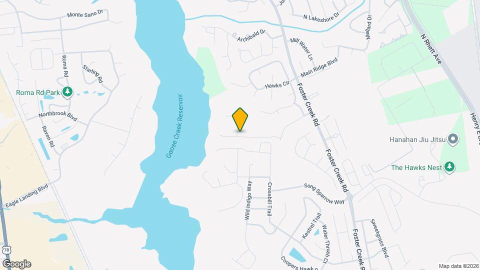 1046 Old Cypress Run Map and Location Details