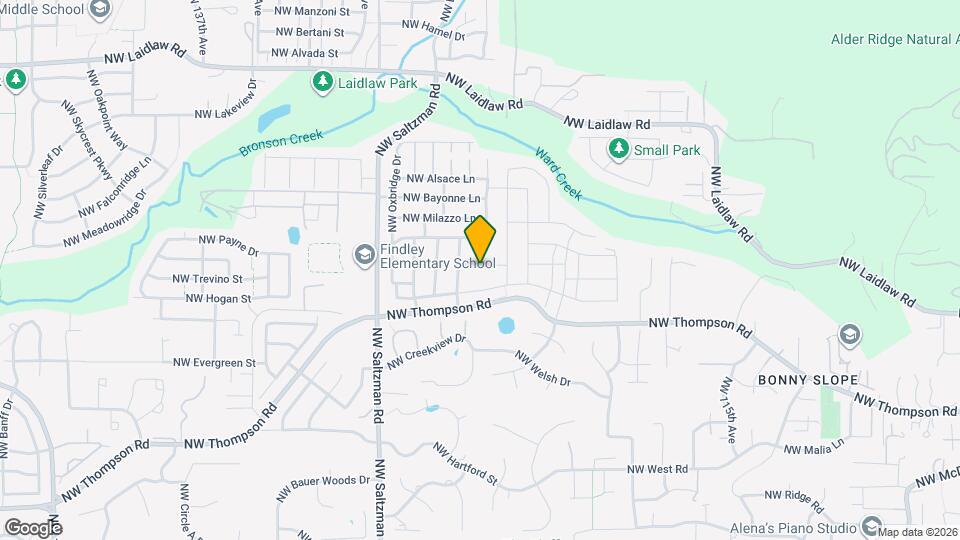 12556 NW Brimpton Ct Map and Location Details