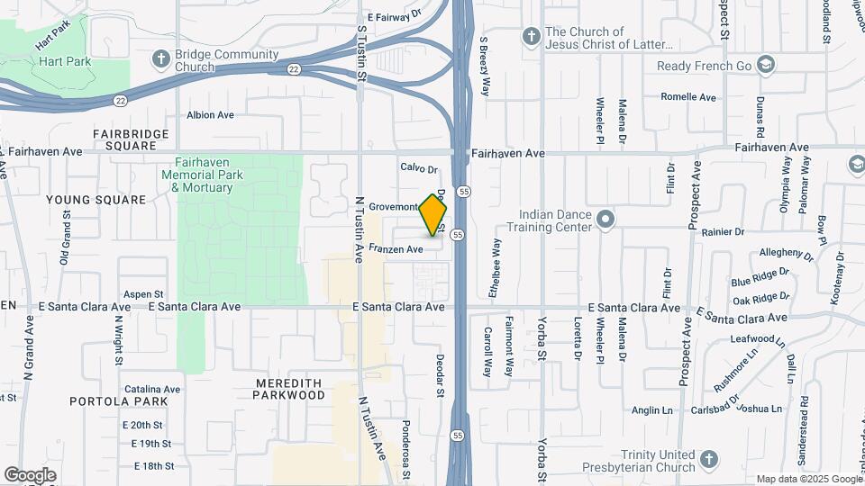 2313 Franzen Ave Mapa y Detalles de la Ubicación