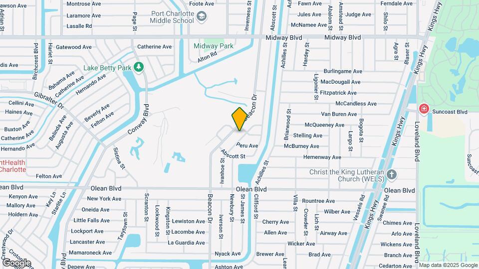 2421 Ivanhoe St Map and Location Details