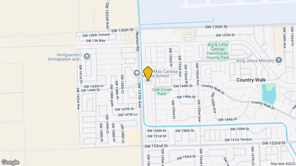 14323 SW 156th Ave Map and Location Details
