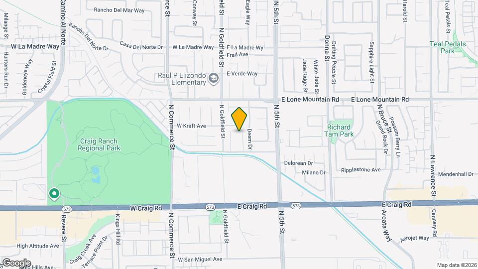 4633 N Sergeant Ct Map and Location Details