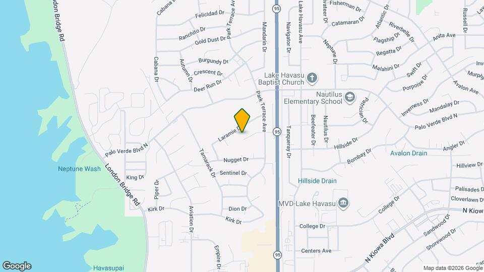 1921 Park Terrace Bay Map and Location Details