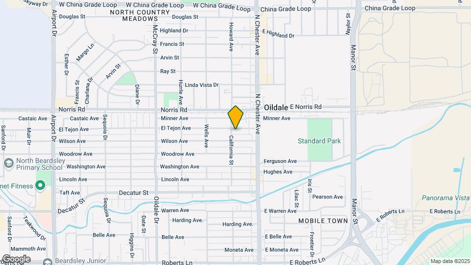 1212 California St-Unit -Unit C Map and Location Details