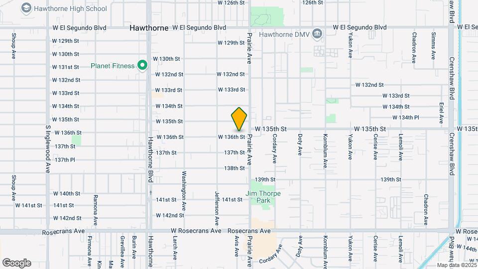 4039 W 136th St Map and Location Details