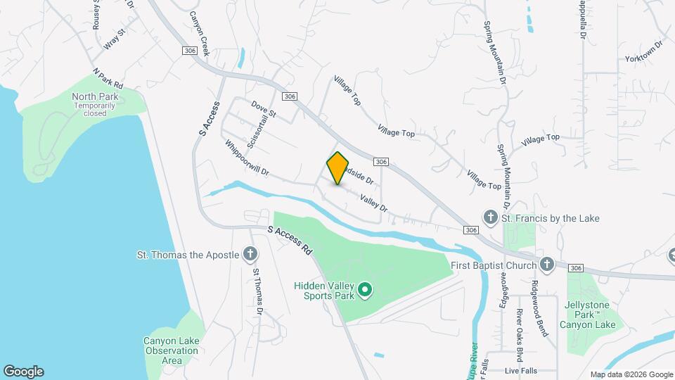 1582 Valley Dr Map and Location Details