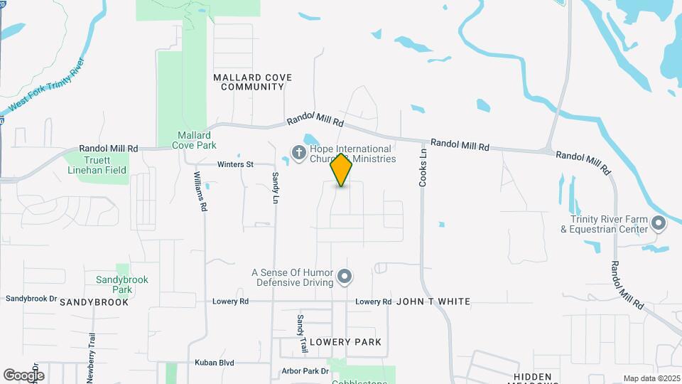 313 Ridgeland Oak Dr Map and Location Details