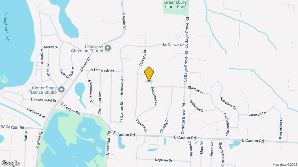 4482 Ridgedale Dr Map and Location Details