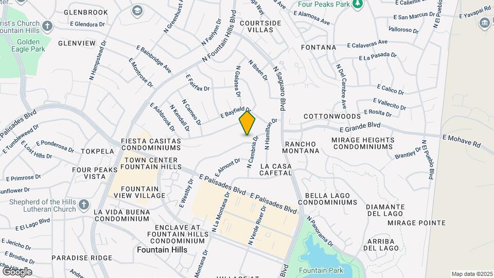 16750 E Westby Dr Map and Location Details