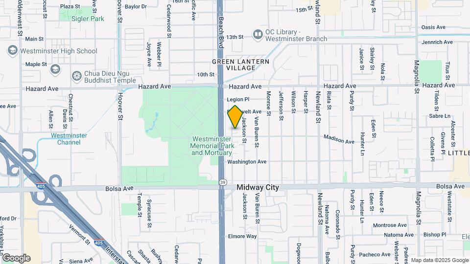 14722 Adams St Mapa y Detalles de la Ubicación