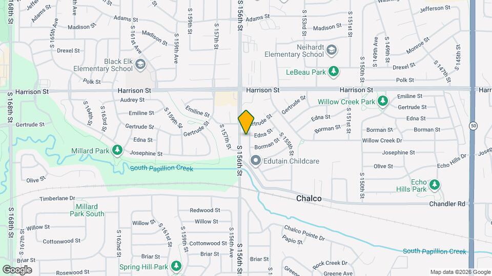 7202 S 155th Ave Map and Location Details