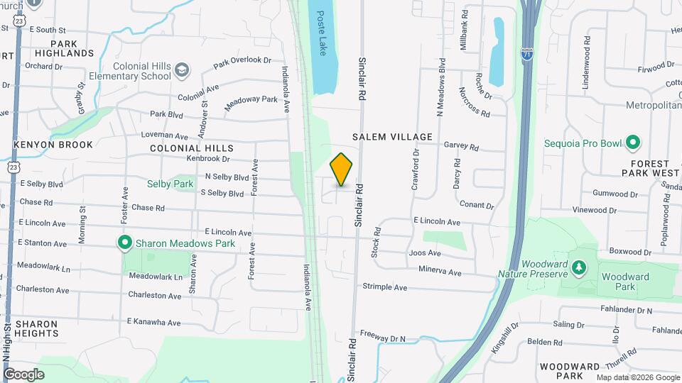5490 Worthington Forest Pl E, Unit Condo Map and Location Details