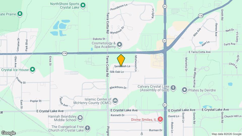 711 Savannah Ln Map and Location Details