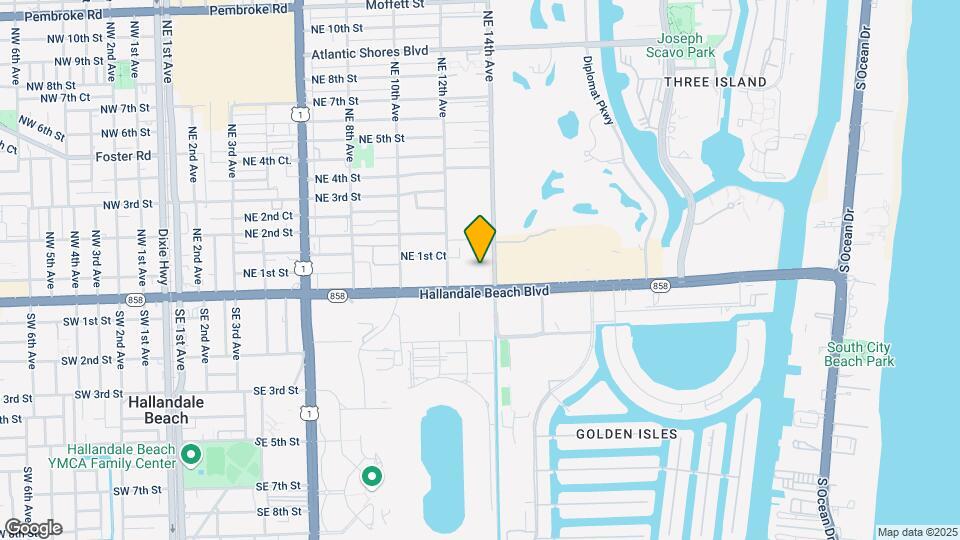 1333 E Hallandale Beach Blvd, Unit 243 Map and Location Details
