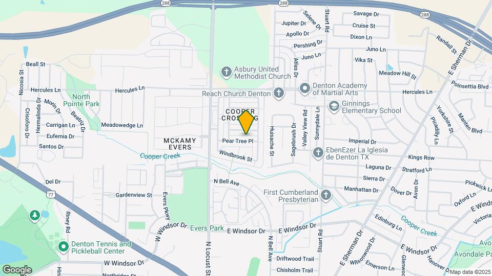 305 Pear Tree Pl Map and Location Details