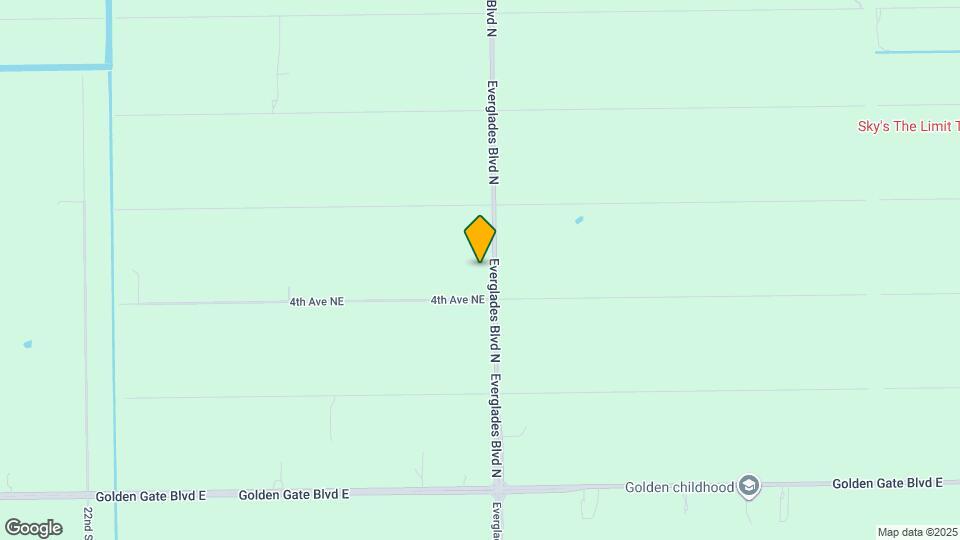 461 Everglades Blvd N Map and Location Details