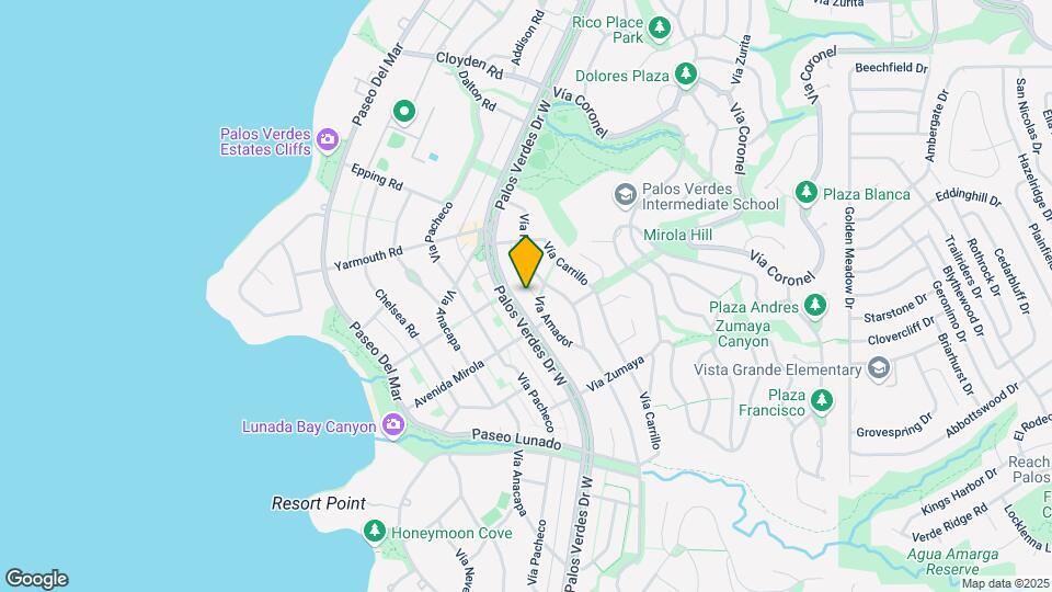 2406 Palos Verdes Dr W Map and Location Details