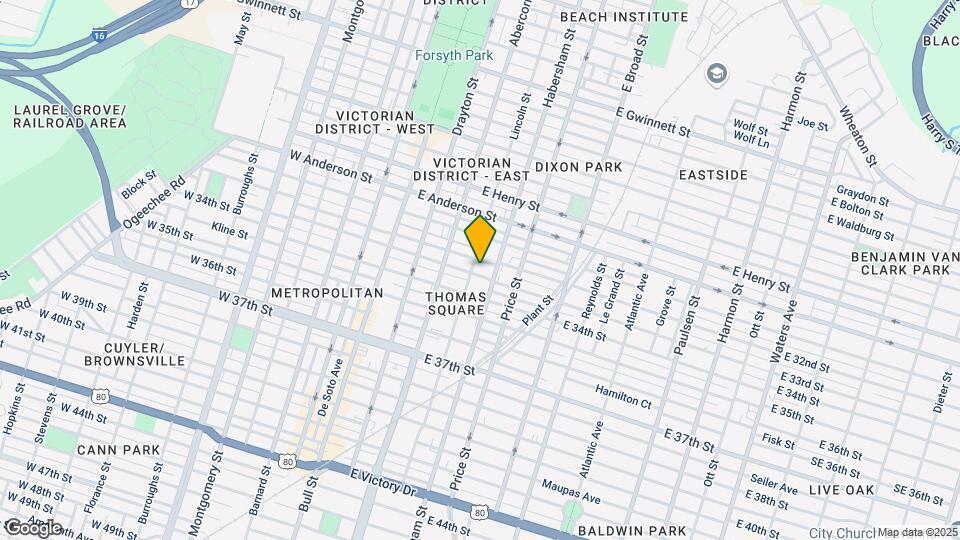 310 E 33rd St Mapa y Detalles de la Ubicación