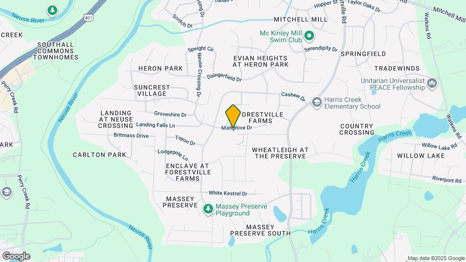 4104 Mangrove Dr Mapa y Detalles de la Ubicación