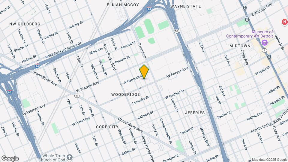 4732 Commonwealth St Map and Location Details