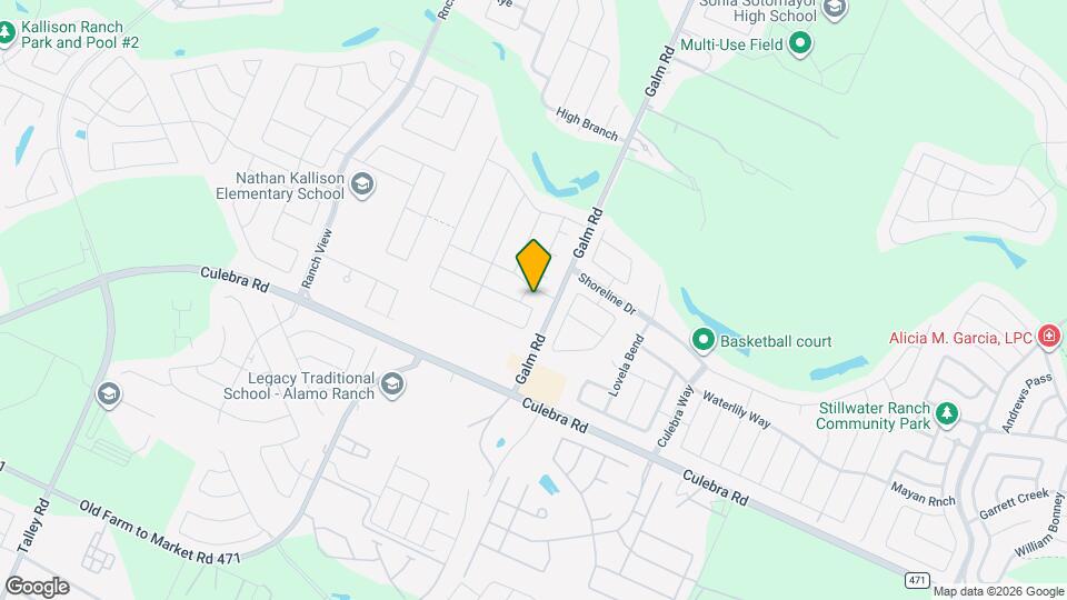 13207 Frio Parke Map and Location Details