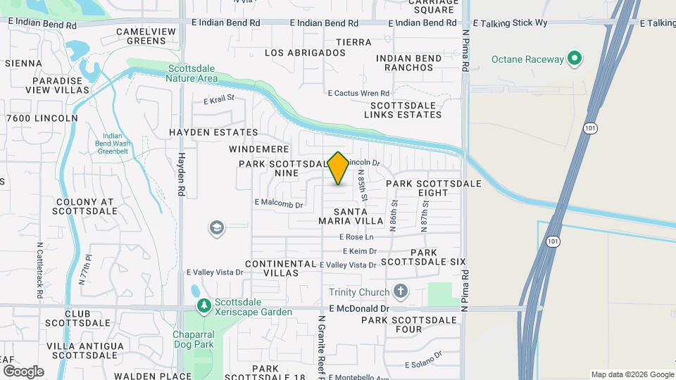 8420 E Citrus Way Map and Location Details