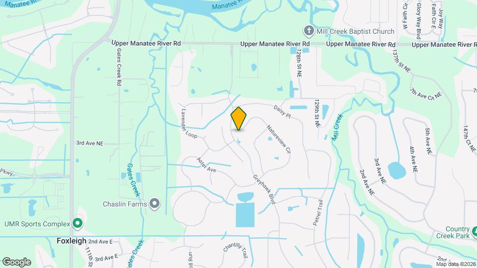 12408 Natureview Cir Map and Location Details