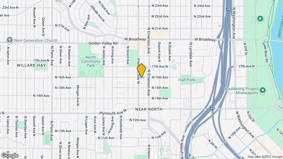 1522 Fremont Ave N, Unit 1522 Fremont Ave. N Map and Location Details