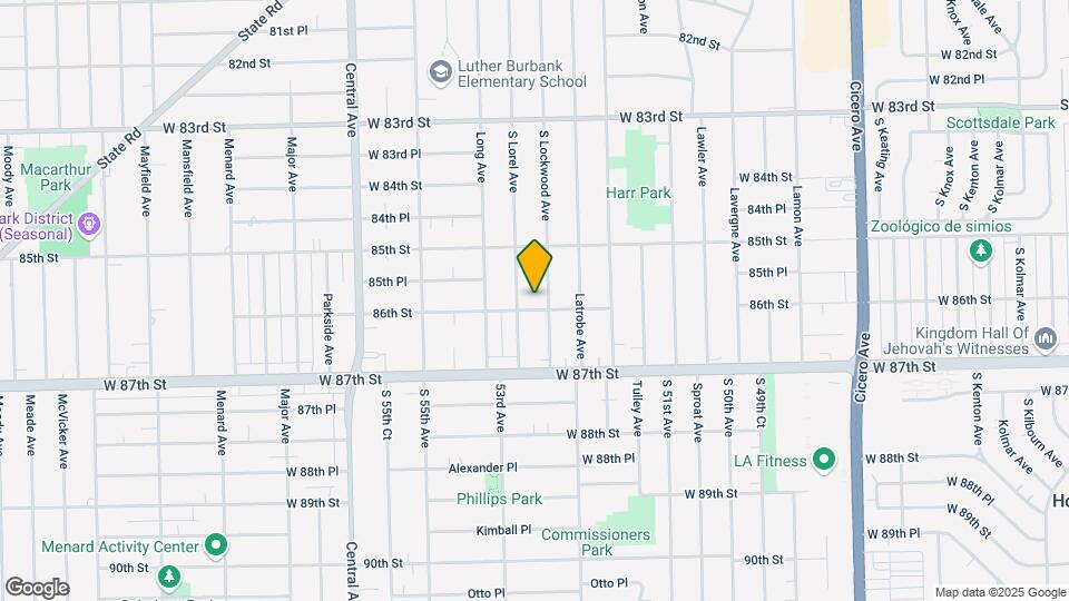 5330 86th St Mapa y Detalles de la Ubicación