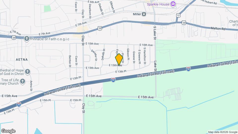 1301 Fayette St Map and Location Details