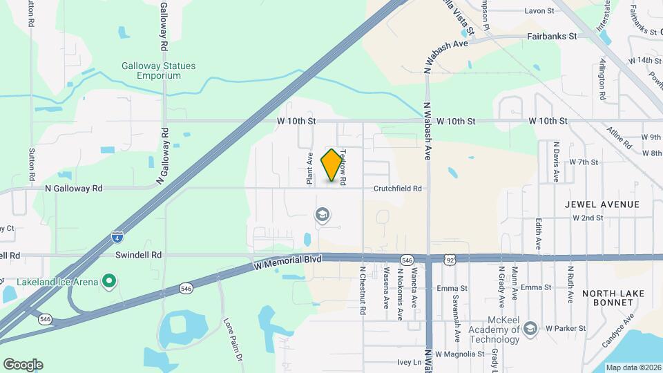 2617 Crutchfield Rd Map and Location Details