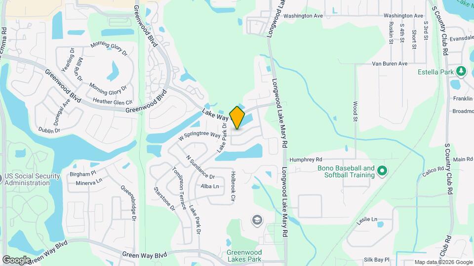 462 E Springtree Way Map and Location Details