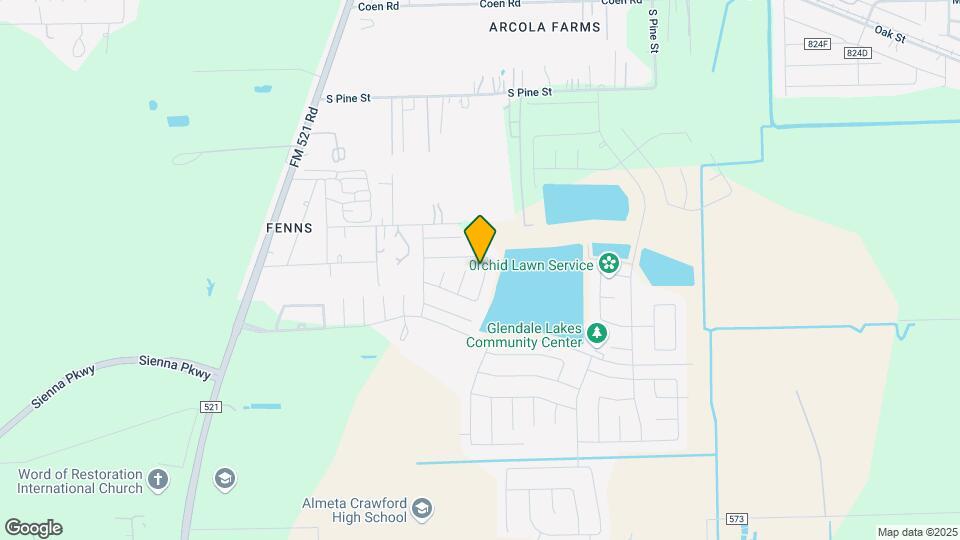 6822 Altadena Dr Map and Location Details