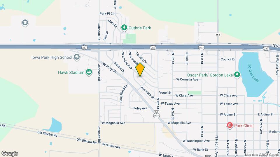 1007 W Louisa Ave Map and Location Details