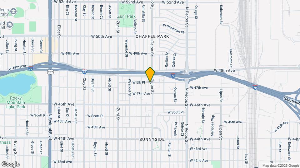 2000 W Elk Pl Map and Location Details