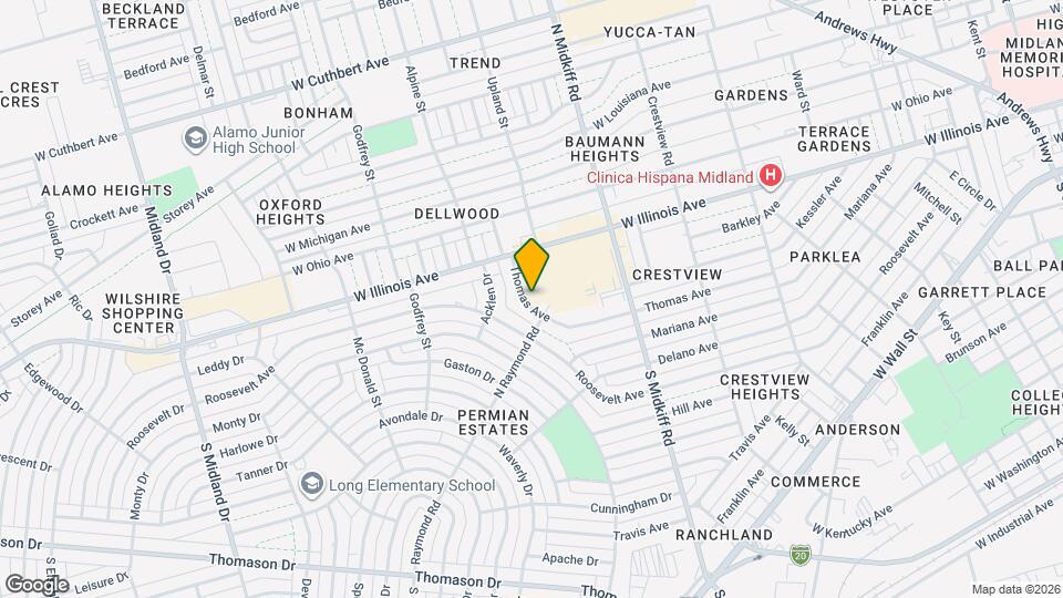 3504 Thomas Ave Map and Location Details