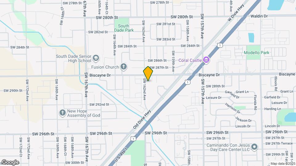 28855 SW 162nd Ct Map and Location Details