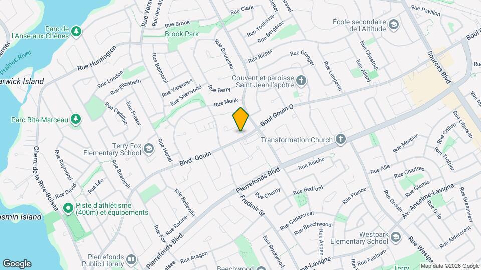 12789 Gouin Boul O Map and Location Details