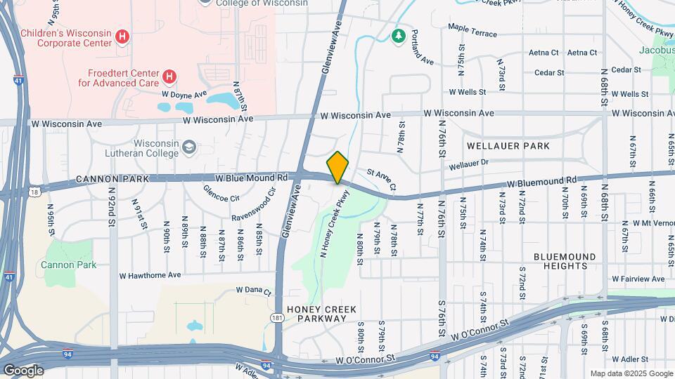 Honey Creek Place Map and Location Details