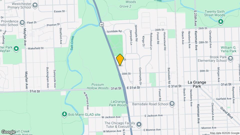 1221 N La Grange Rd, Unit 1R Map and Location Details