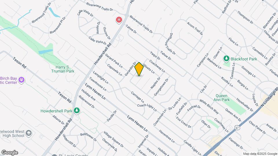 7335 Landi Ct Map and Location Details