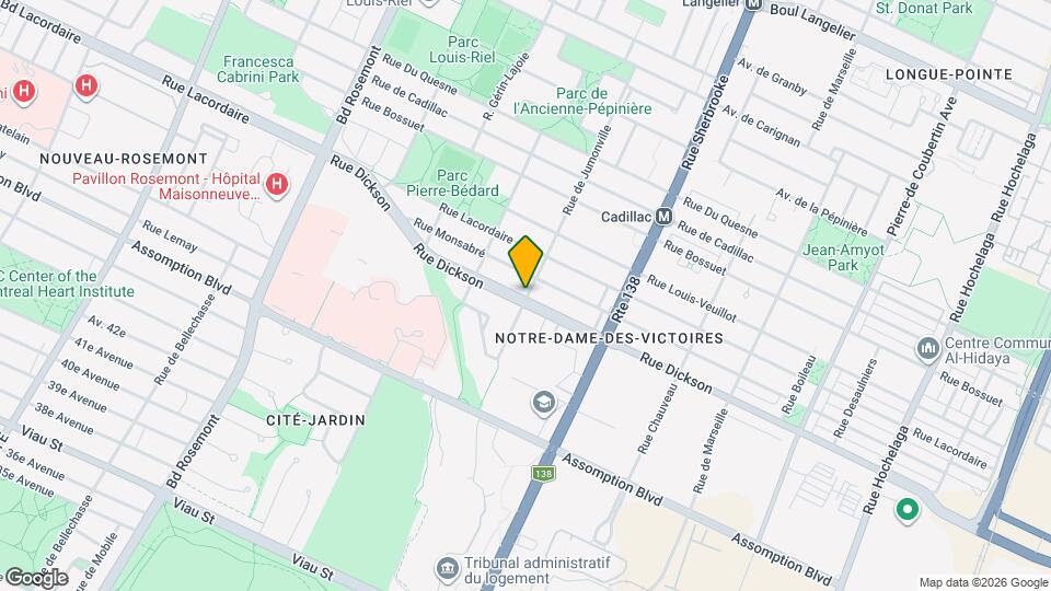 5705A De Jumonville Rue Map and Location Details