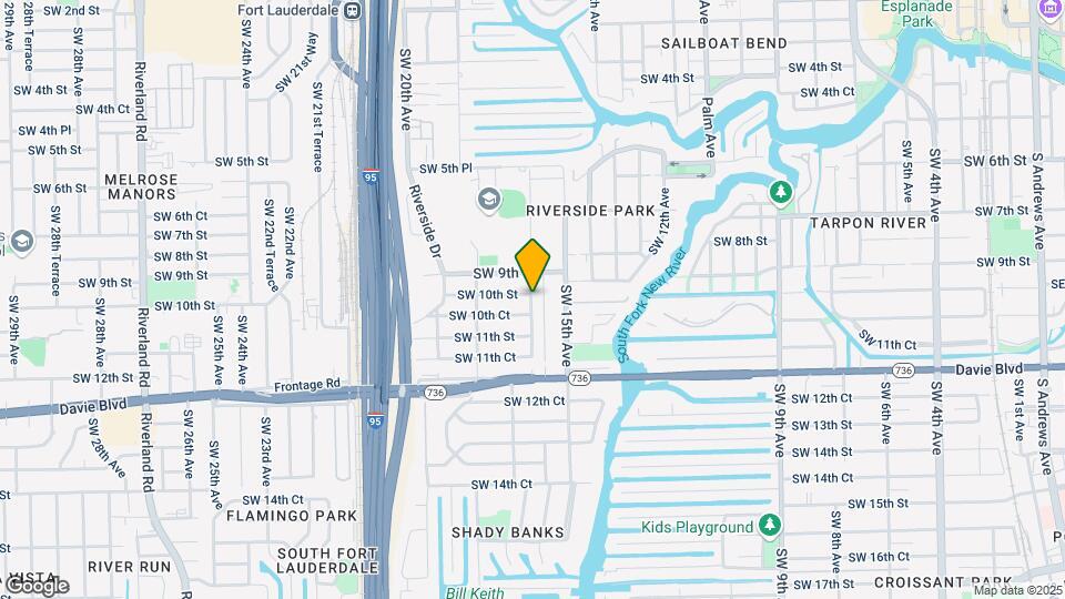 1010 SW 16th Ave Map and Location Details