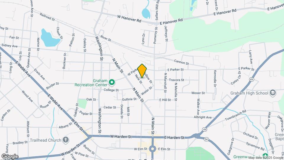 619 New St Map and Location Details