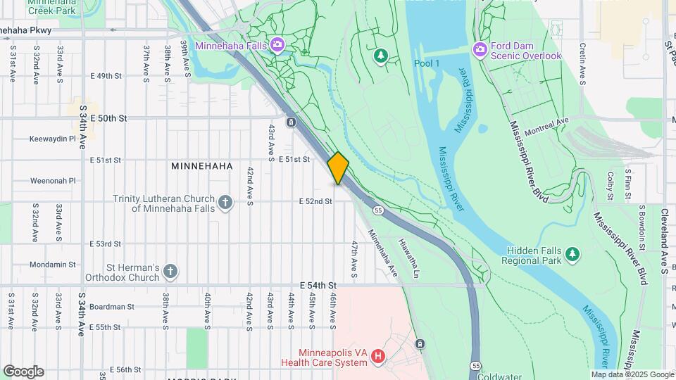 5130 Hiawatha Ave Map and Location Details