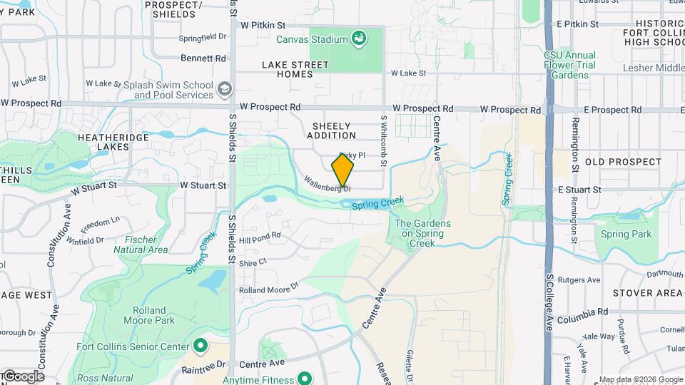 1913 Wallenberg Dr Map and Location Details